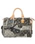 Louis Vuitton Denim Patchwork Speedy, front view